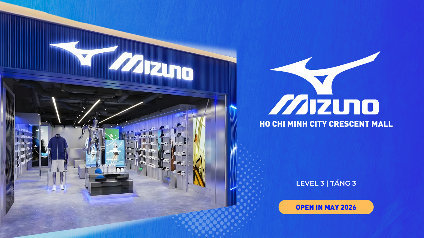 Mizuno to Open Its First Official Store in Vietnam – A Japanese-Craftsmanship Sports Space Coming Soon to Ho Chi Minh City